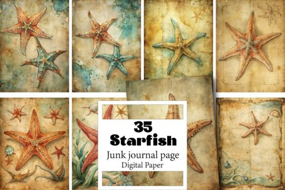 Discover the Versatility of Starfish Junk Journal Pages