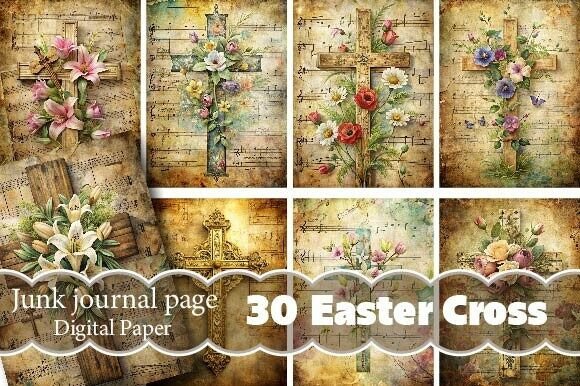 Easter Cross Junk Journal: A Versatile Tool for Creative Projects