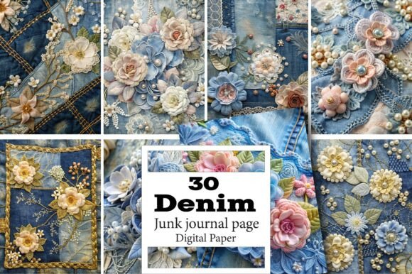 Explore Creative Possibilities with Denim Junk Journal