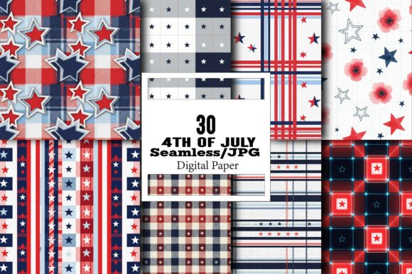 Explore the Versatility of 4th of July Patterns for Creative Projects