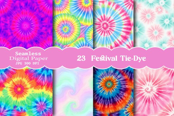 Explore Vibrant Creativity with Festival Tie-Dye