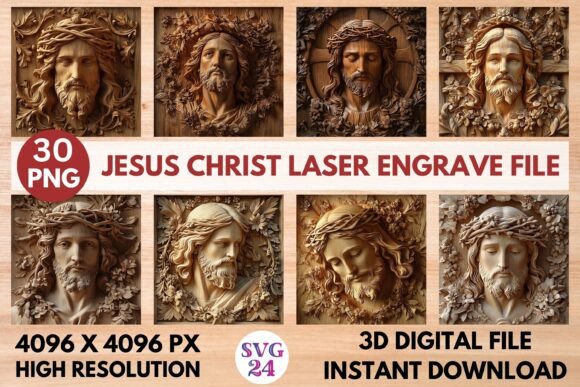 Jesus Christ Laser Engrave File: A Versatile Tool for Creative Projects
