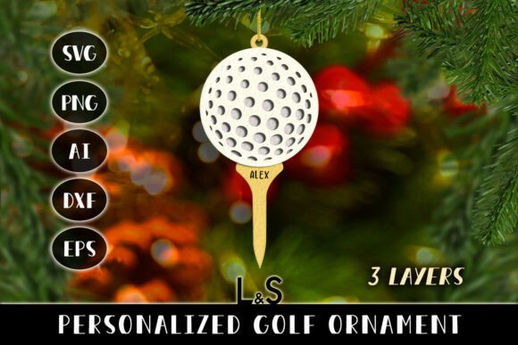 Personalized Golf Christmas Ornament: A Strategic Gift for the Holiday Season