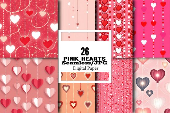 The Allure of Pink Hearts Digital Paper: A Modern Creative Asset
