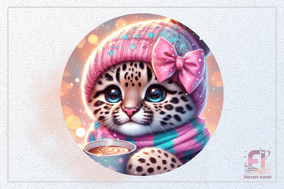 The Cozy Snow Leopard Clipart: A Practical Asset for Creators