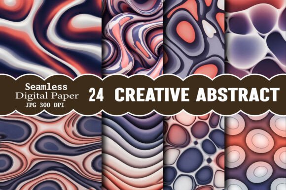 The Creative Abstract Seamless Motif: Your Digital Pattern Powerhouse