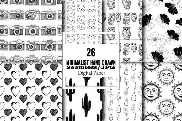 The Power of Minimalist Hand Drawn Seamless Patterns