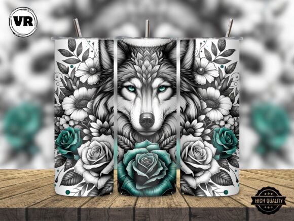 The Wolf 20oz Tumbler Wrap Sublimation PNG: A Creator's Essential Tool