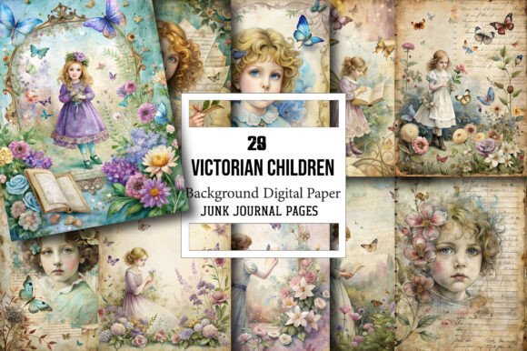 Victorian Children Journal Pages: A Versatile and Creative Resource